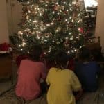 Supper under the Christmas tree | making Christmas memories