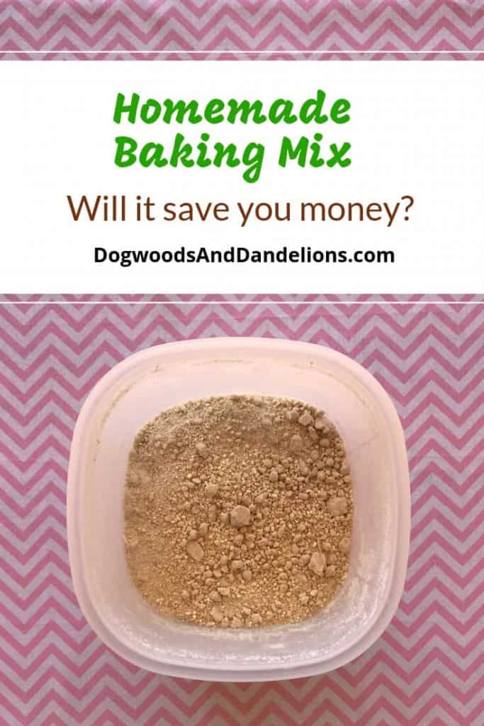 Homemade Baking Mix or all purpose baking mix