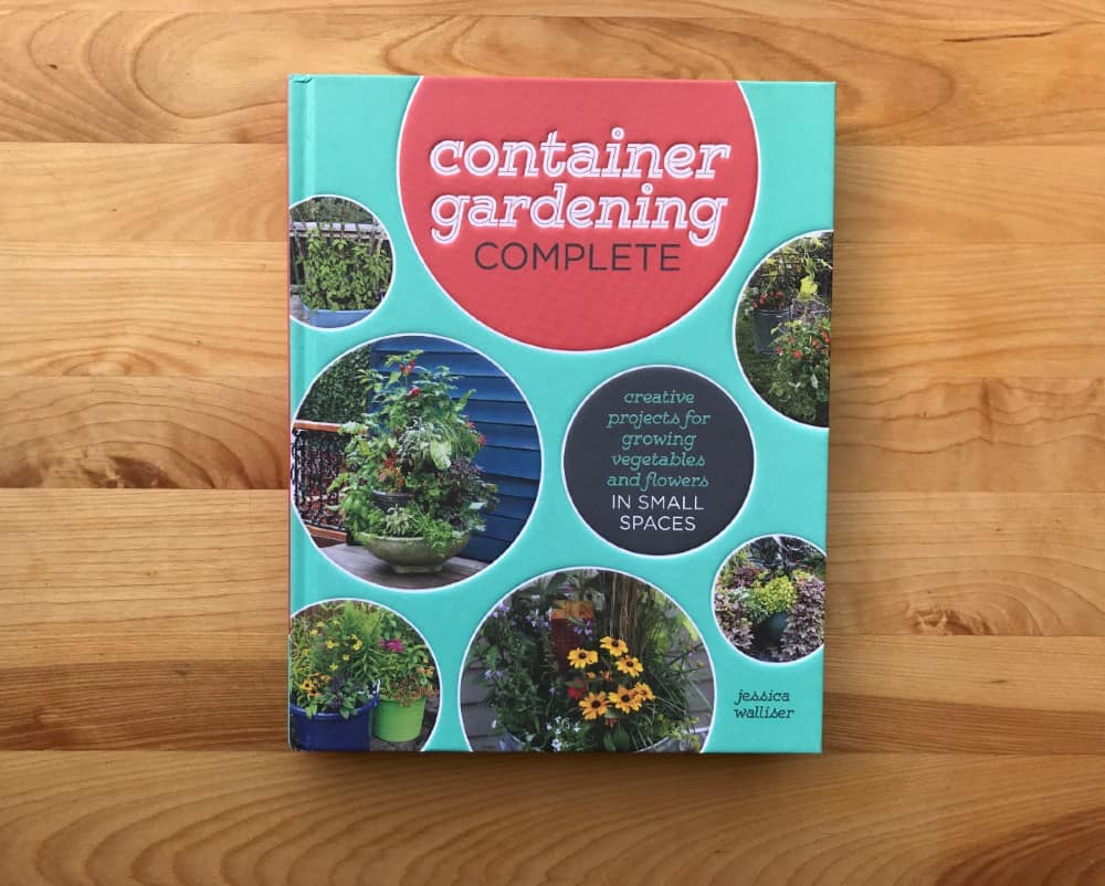 container gardening book for growing vegetables in containers