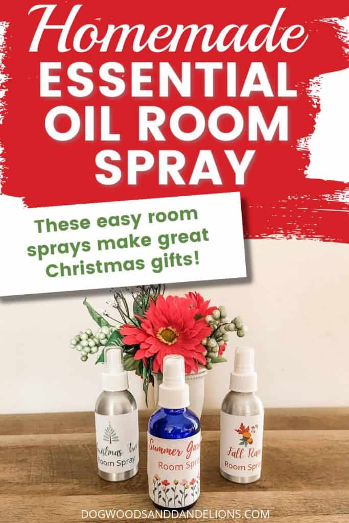 diy essential oil room spray
