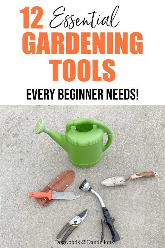 garden tools for the beginning gardener