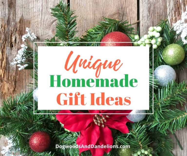Unique Homemade Gift Ideas