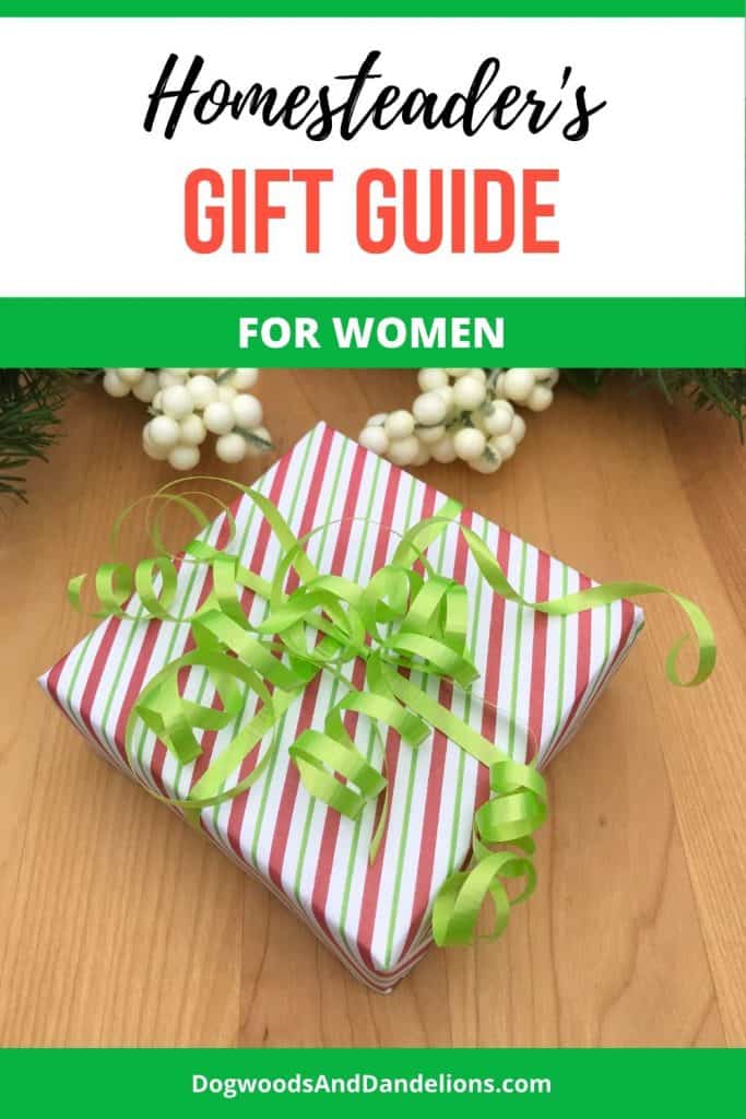Gift guide for women who homestead
