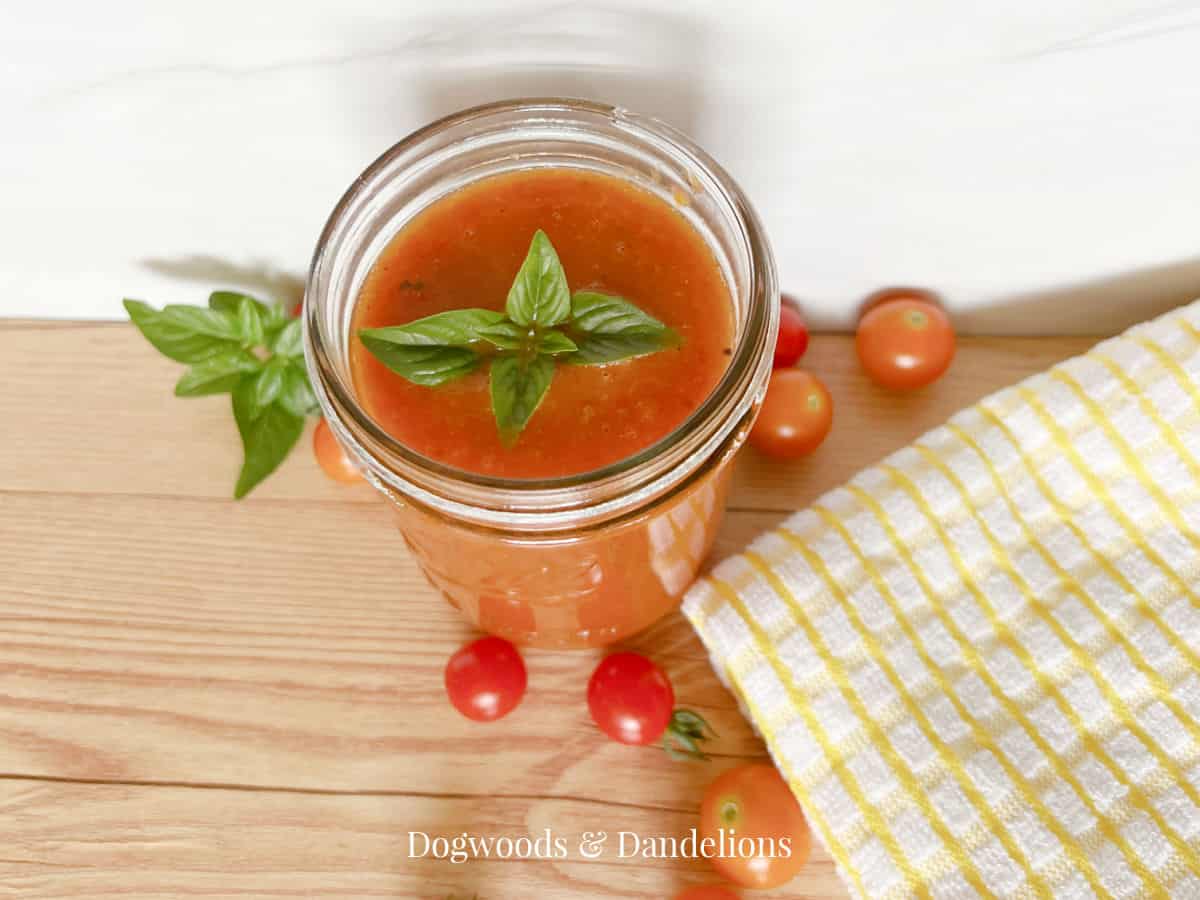 Roasted Cherry Tomato Sauce – Dogwoods & Dandelions