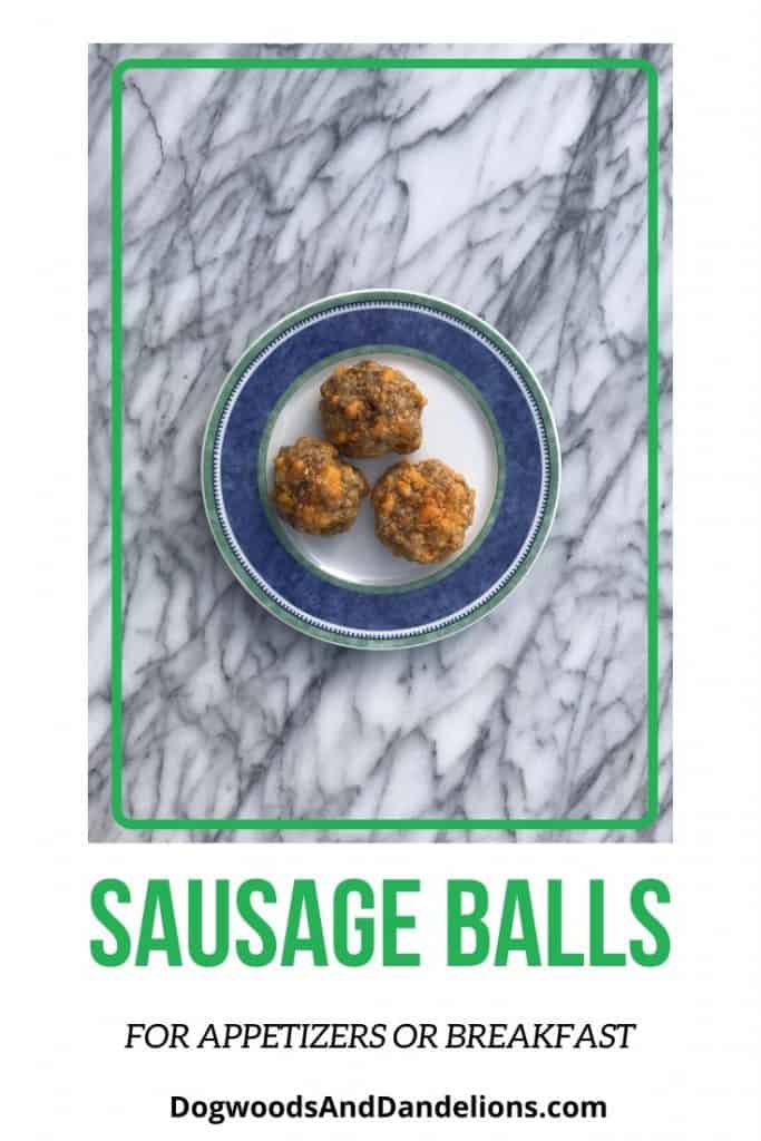 sausage balls for breakfast