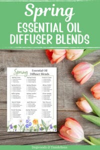 Spring Essential Oil Blends – Dogwoods &amp; Dandelions