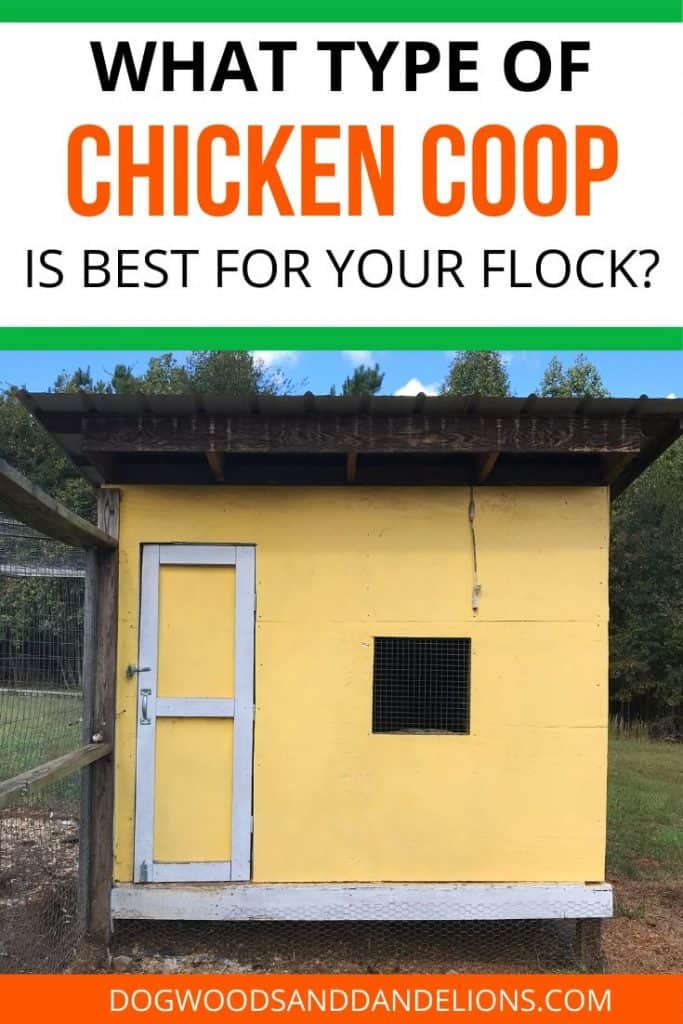 types of chicken coops