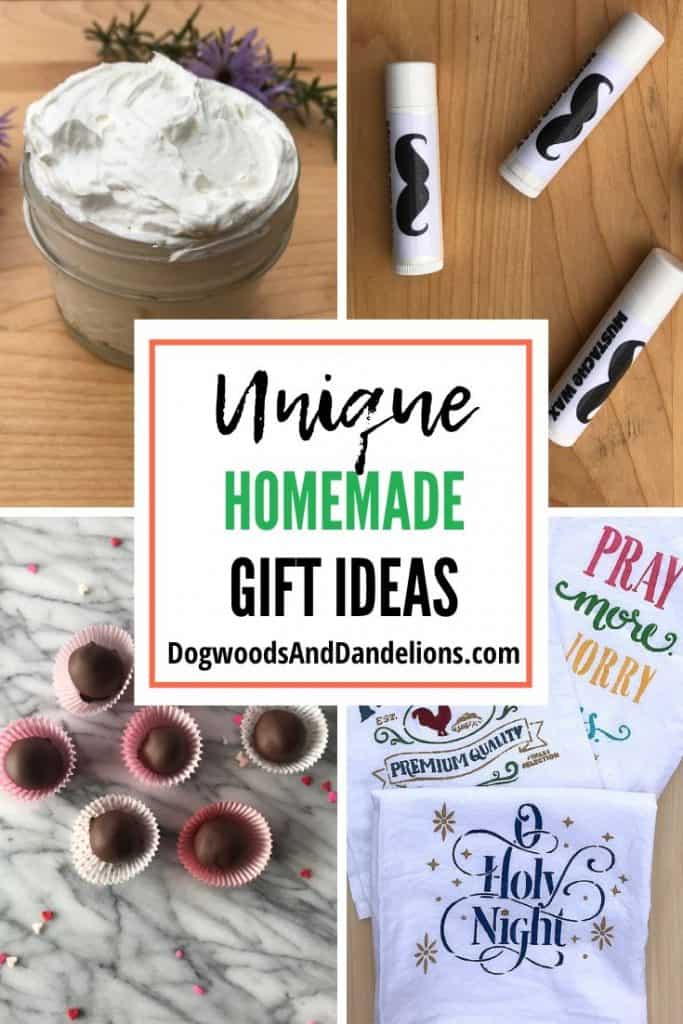 There are many food and diy gifts to make for others.