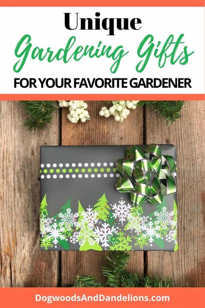 Unique gift ideas for the gardener